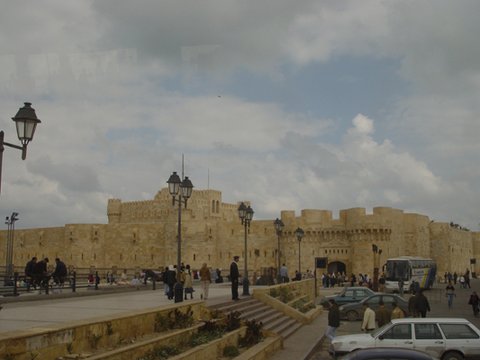 Egypt 2004---D11-05-02 A full view of the citadel of Fort Qaitbey.jpg