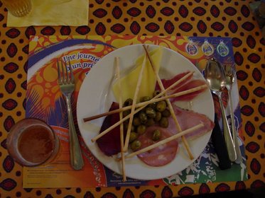 Day 05.10 (Belgium)-A uncommon dish of Italian food we had for dinner at Spa.jpg