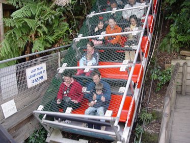 Australia 2006---02-03-05 World-steepest railway which we rode in the park.jpg