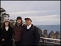 Australia 2006---02-04-06 In front of the Three Sisters Rocks at Echo Point in Blue Mountains National Park.jpg