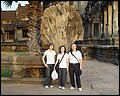 Cambodia 2006 --- Day 02-09 Angkor Wat --- 05  In front of a 7-headed naga (king of serpents) in Angkor Wat.jpg