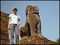 Cambodia 2006 --- Day 04-02 Eastern Mebon --- 01 What was the stone lion thinking.jpg
