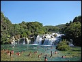 Croatia 2011 --- D07_02-04-01_The waterfalls of Skradinski Buk with lots of people in Krka National Park (Croatia).JPG