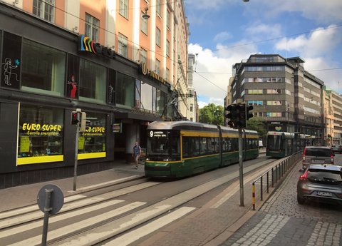 D09-01-03 Two streetcars seen on the way.JPG