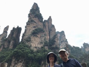 D04-01-06_A shot against a group of beautiful stone peaks of Tianzi Mountain.jpg