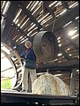 05-04-01_Hitting a gong inside the bamboo artwork named Beyond the Border - Ocean by Taiwanese artist Lin Shuen Long.jpg