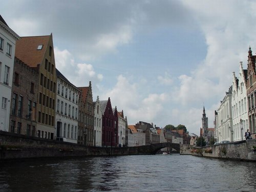 Belgium 2005 - Boat cruise in Bruges which is called 'Venice of the North'.jpg