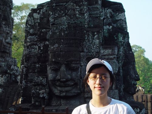 Cambodia 2006 --- 05 'Smiling Khmer' at Bayon Temple in Angkor Thom.jpg