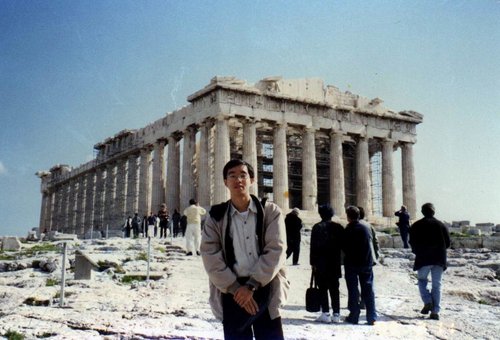 Greece 1999---Parthenon at Acropolis in Athens.jpg