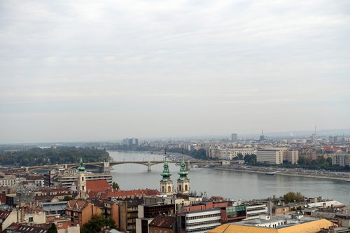 Hungary 2016---D09-03-01-Overlooking the Danube River from Fishermen's Bastion.jpg