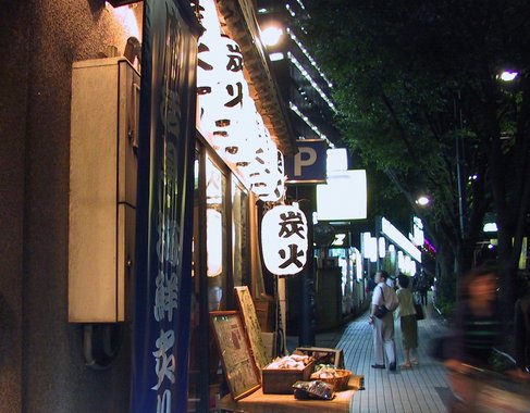 Japan 2002---A Japanese-flavor street in Shinjuku Tokyo.jpg