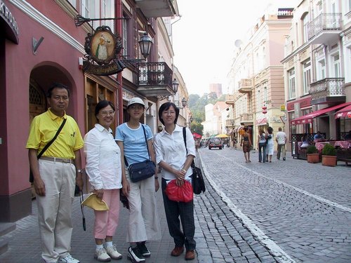 Lithuania 2002---Pilies Street in downtown Vilnius.jpg