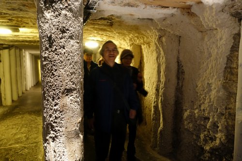 Poland 2016---D04-05-01-A path in Wieliczka Salt Mine whhose mining started from 13th century.jpg