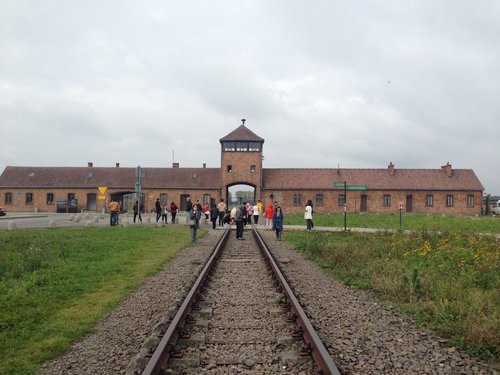 Poland 2016---D05-03-01-The gate house of the Birkenau Concentration Camp.jpg
