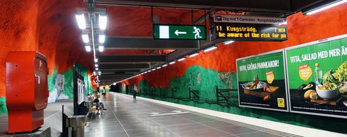 Sweden 2017_08_Artistic interior of Solna Centrum Station.jpg