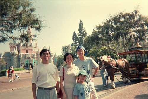 USA 1995---At the entrance of Disneyland in Los Angelos.jpg